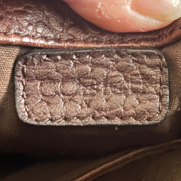 CODICE brown leather bag - Picture 7 of 10